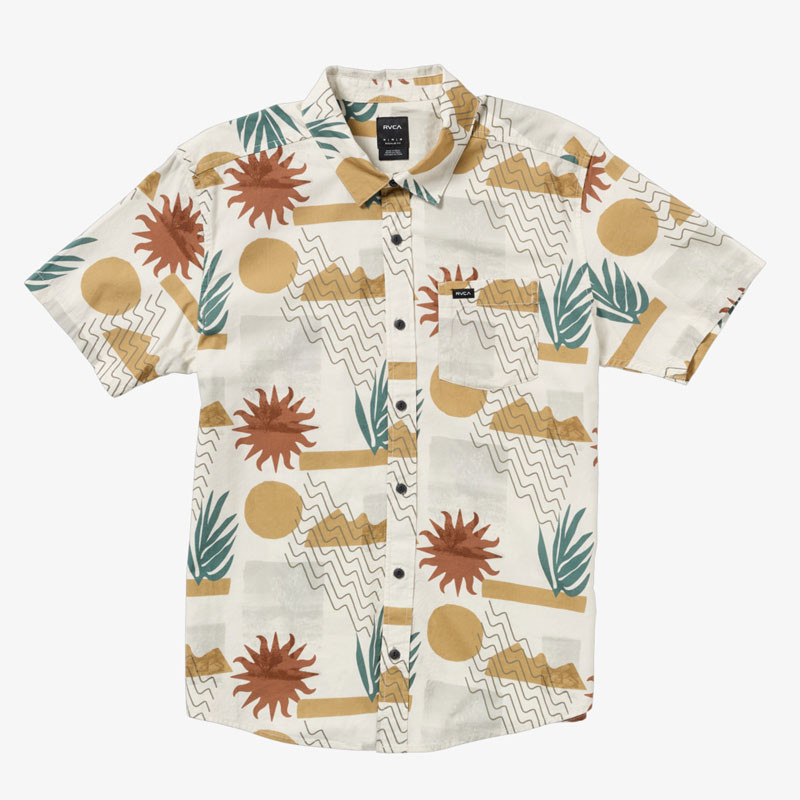 Camisa RVCA: Anytime (Natural)