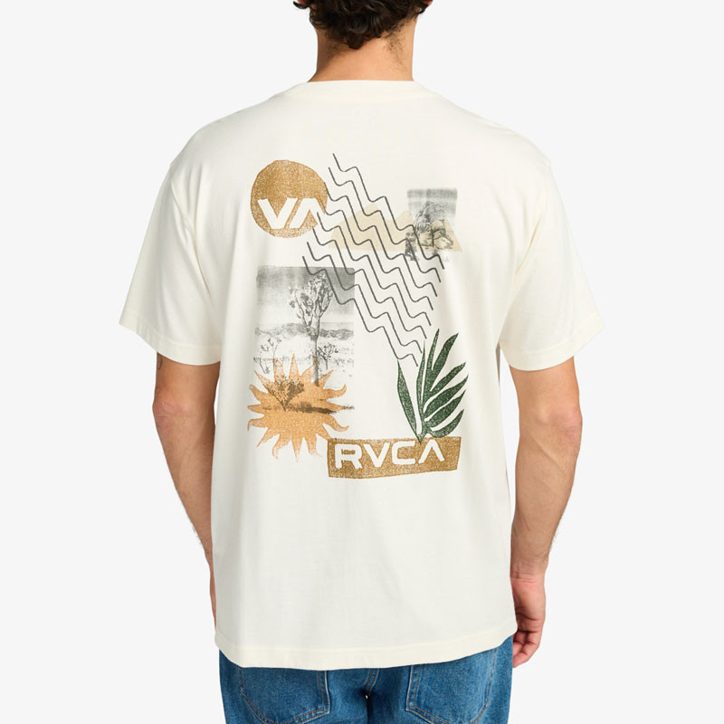 Camiseta RVCA: Desert Scape SS (Antique White)