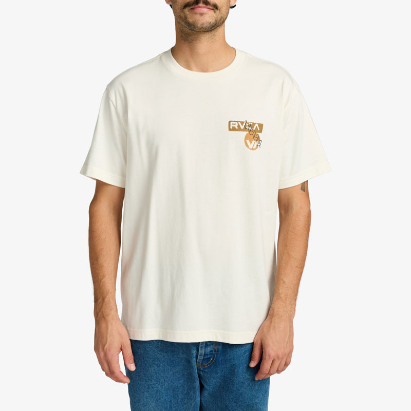 Camiseta RVCA: Desert Scape SS (Antique White)