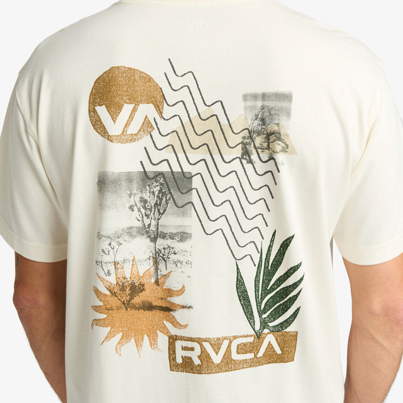Camiseta RVCA: Desert Scape SS (Antique White)