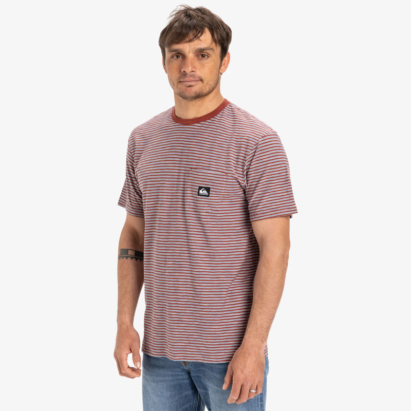Camiseta Quiksilver: Kentin Pocket (Coronet Blue Kentin Strip)