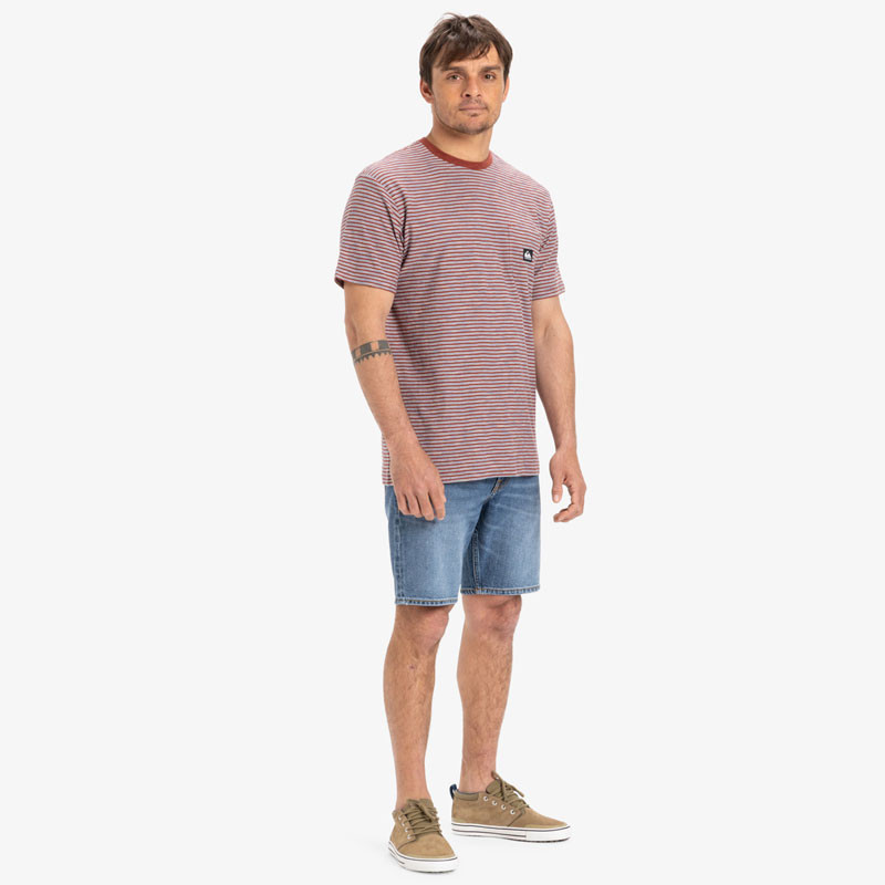 Camiseta Quiksilver: Kentin Pocket (Coronet Blue Kentin Strip)
