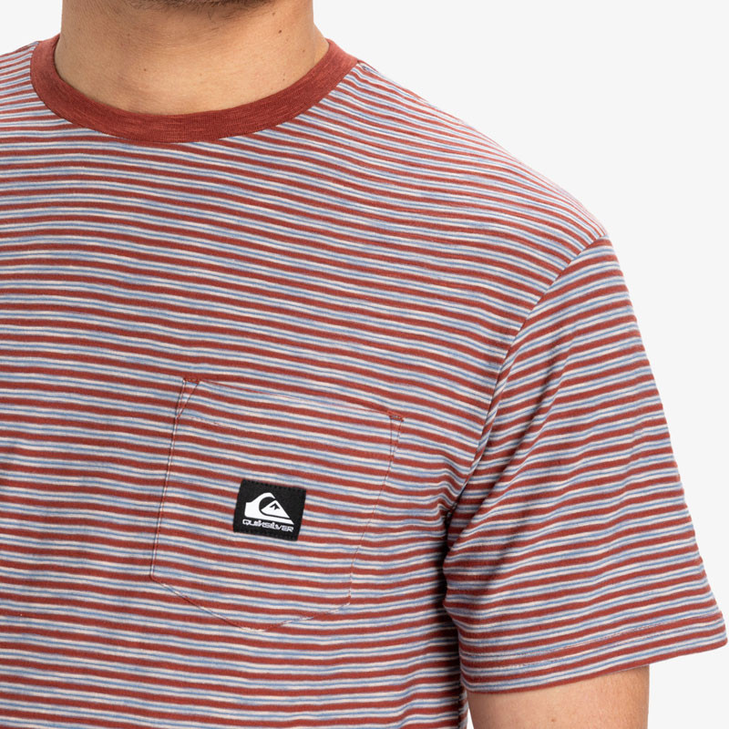 Camiseta Quiksilver: Kentin Pocket (Coronet Blue Kentin Strip)