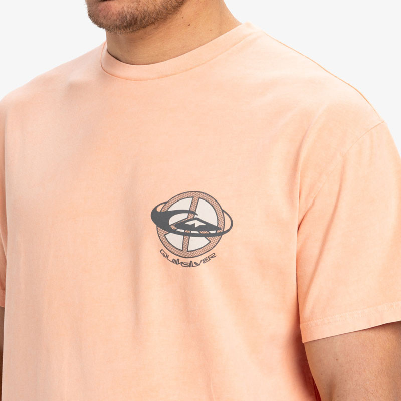 Camiseta Quiksilver: Nd Wake Up World Ss (Chamois)
