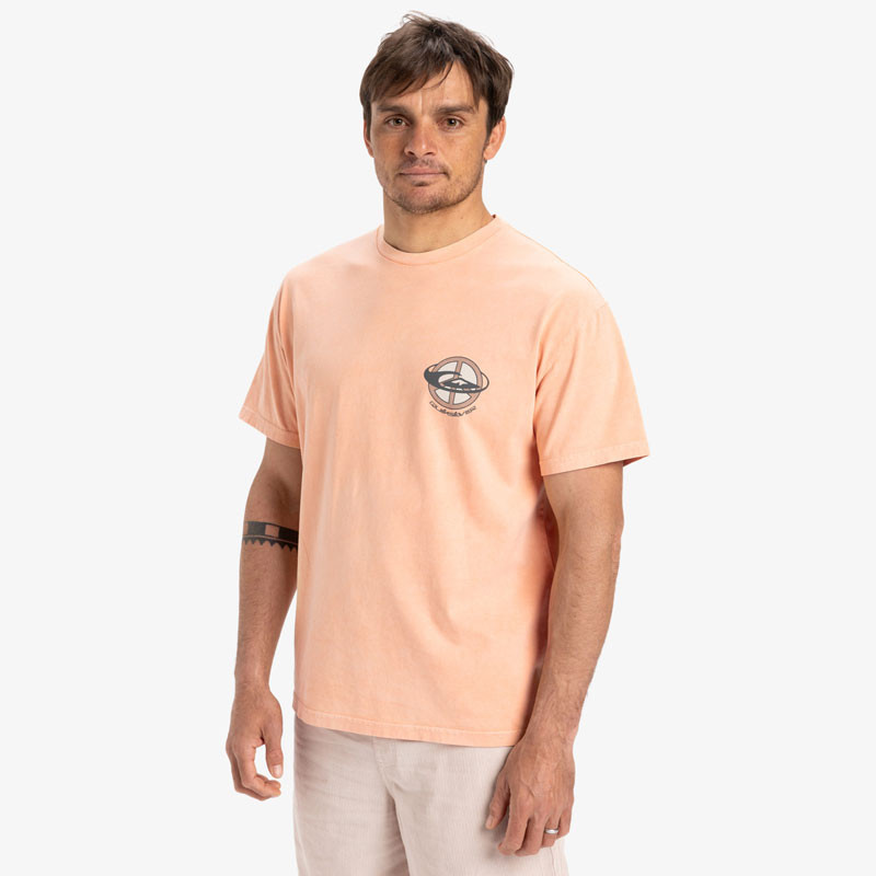 Camiseta Quiksilver: Nd Wake Up World Ss (Chamois)