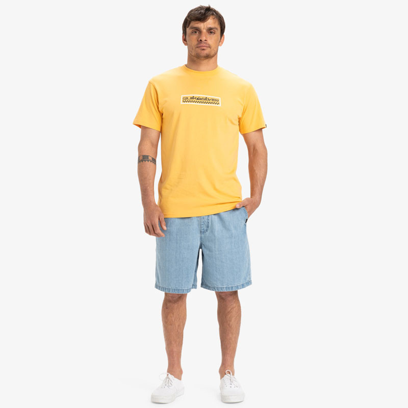 Bermuda Quiksilver: Taxer Denim Short (2001 Stone Wash)