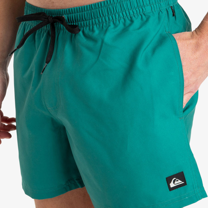 Bañador Quiksilver: Everyday Solid Volley 15 (Teal Green)