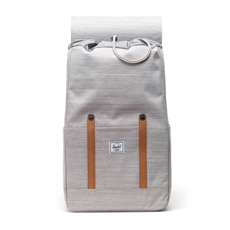 Mochila Herschel: Retreat Backpack (Light Grey Crosshatch)