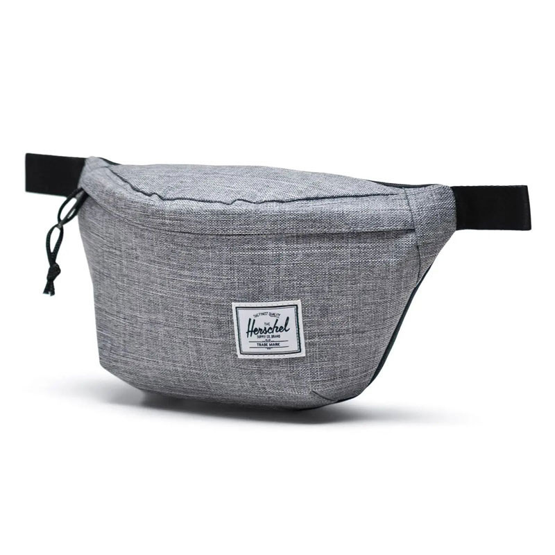 Riñonera Herschel: Classic Hip Pack (Raven Crosshatch)