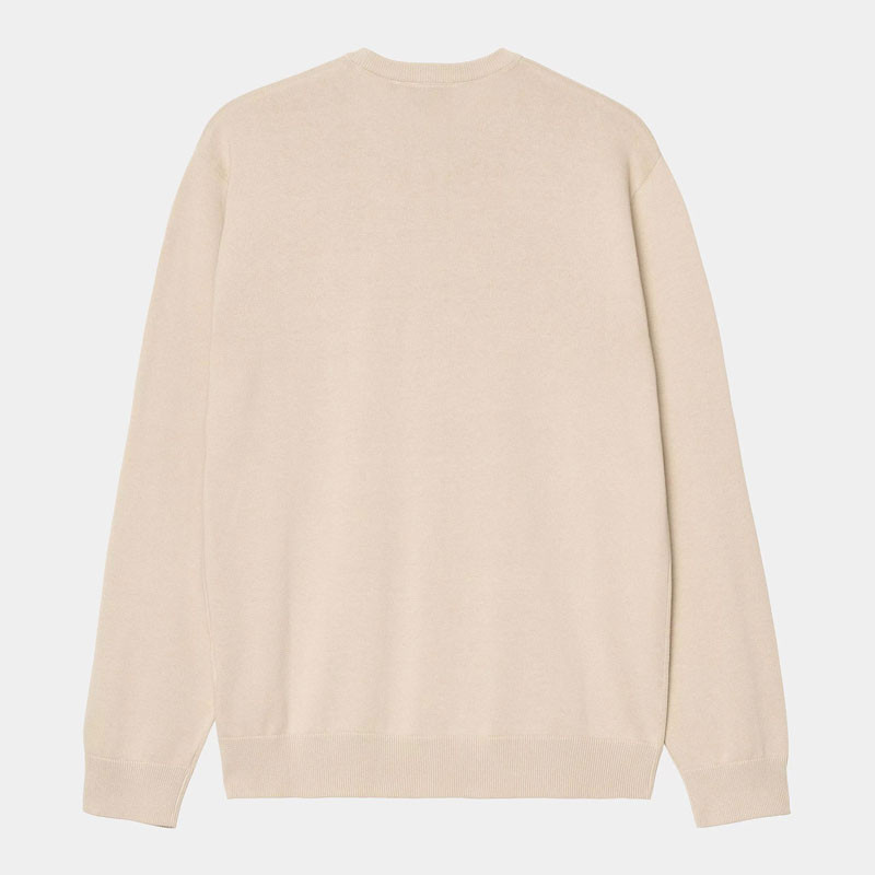 Jersey Carhartt WIP: Madison Sweater (Fleur De Sel Black)