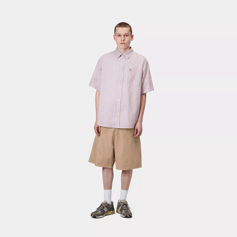 Bermuda Carhartt WIP: Calder Short (Leather)