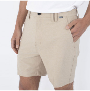Bermuda Hurley: Phantom Heather Walkshort 18 (Khaki)