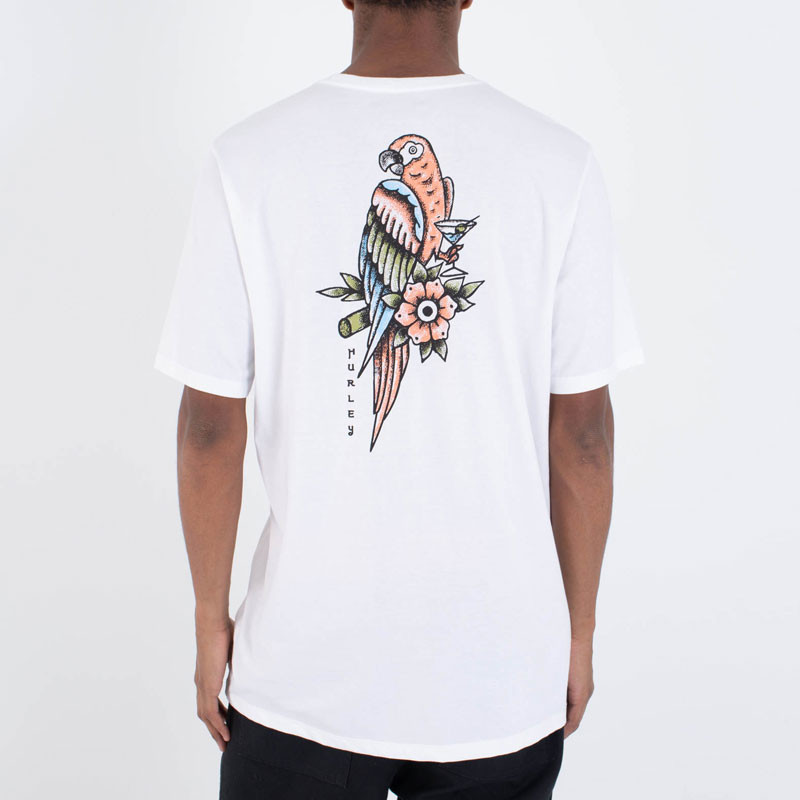 Camiseta Hurley: Floatin SS (White)
