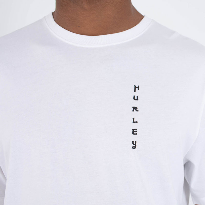 Camiseta Hurley: Floatin SS (White)