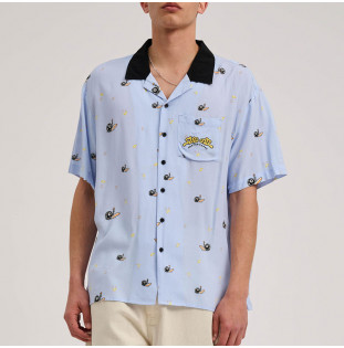 Camisa Santa Cruz: Winkowski Surf SS Shirt (Fresh Blue)