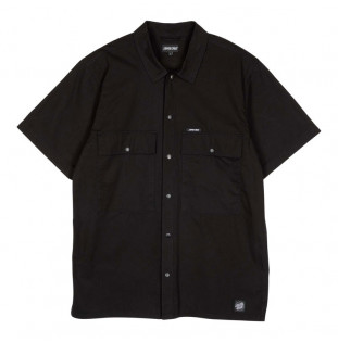 Camisa Santa Cruz: SS Service Shirt (Black)