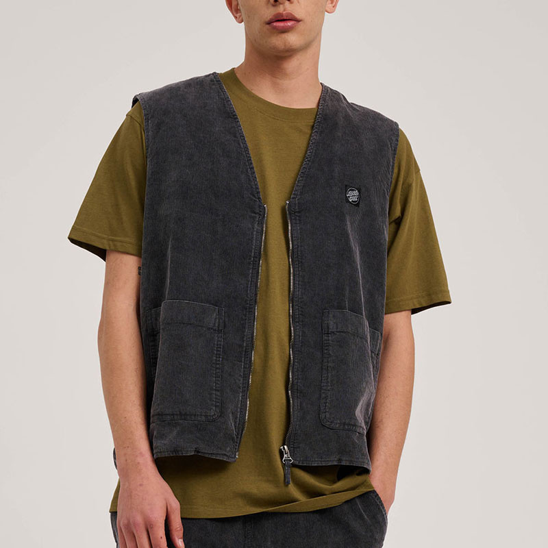 Chaqueta Santa Cruz: Chill Vest (Grey Cord)