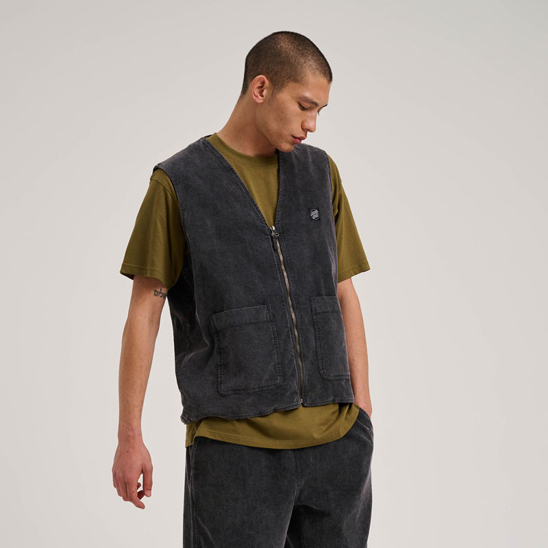 Chaqueta Santa Cruz: Chill Vest (Grey Cord)