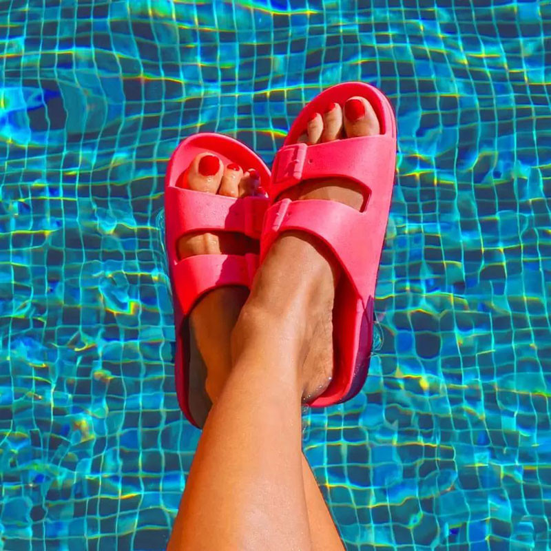 Chanclas Cacatoes: Bahia (Pink Fluo)