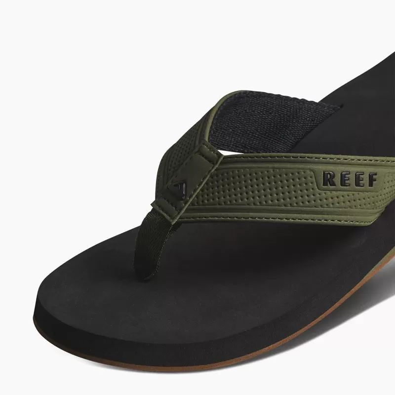 Chanclas Reef: M The Layback (Black Olive)