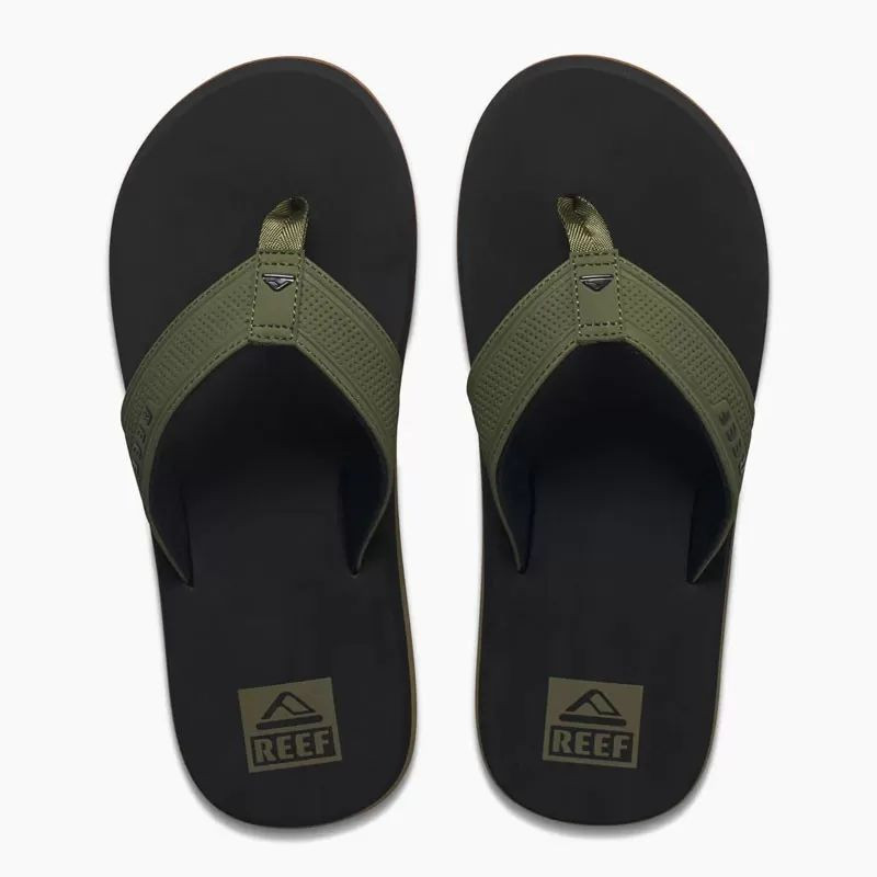 Chanclas Reef: M The Layback (Black Olive)