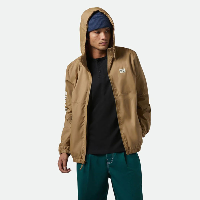 Chaqueta Brixton: Claxton Woodburn Lw Jkt (Khaki)