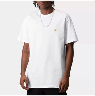 Camiseta Carhartt WIP: SS Chase T-Shirt (White Gold)