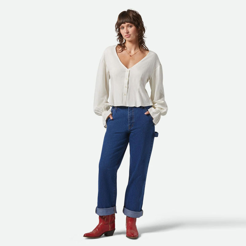 Camisa Brixton: The Meadow Blouse (Off White)