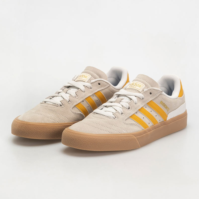 Zapatillas Adidas: Busenitz Vulc II (Crywht Preyel Goldmt)
