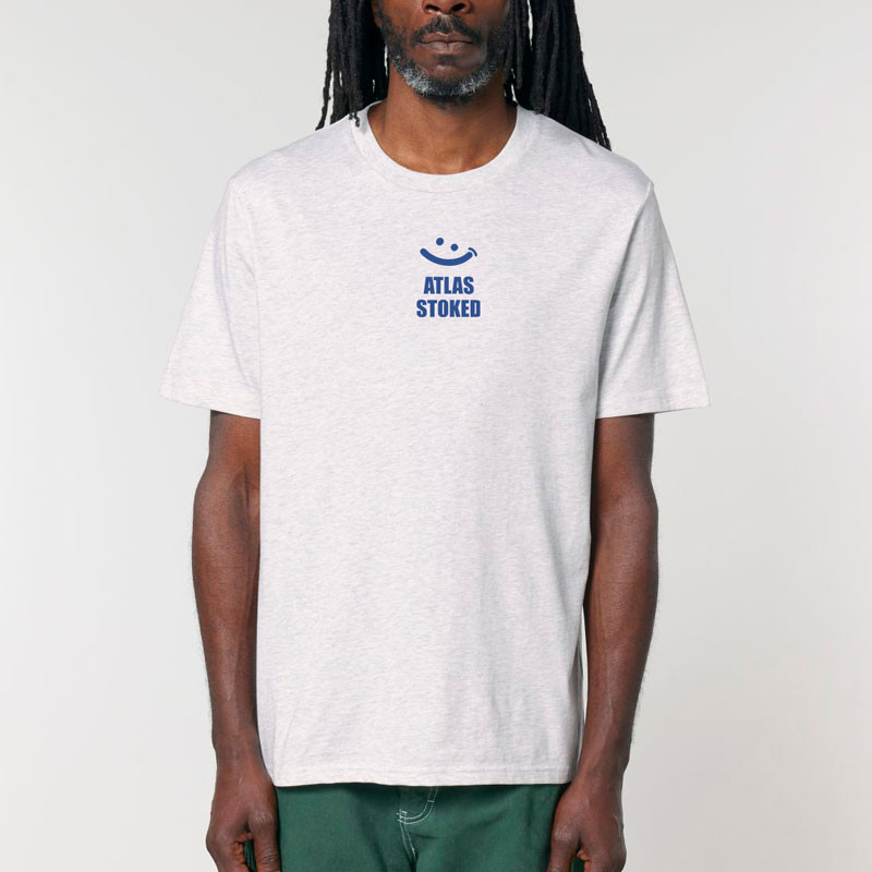Camiseta Atlas: Gilda (Cool Heather Grey Blue)