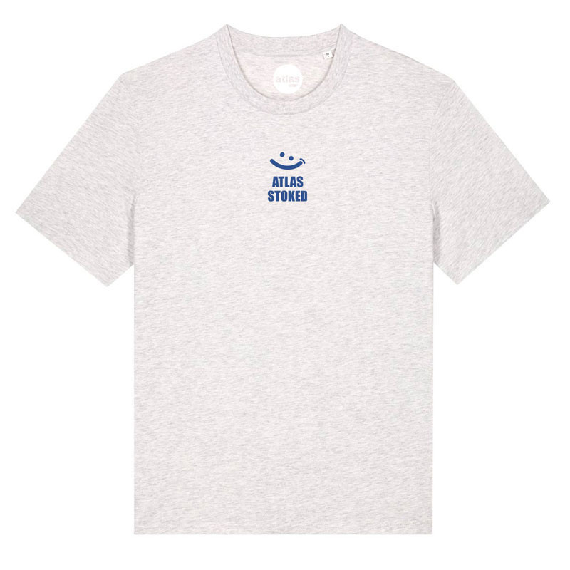 Camiseta Atlas: Gilda (Cool Heather Grey Blue)