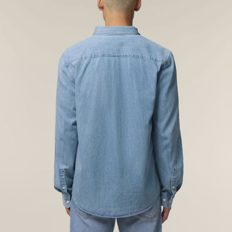 Camisa Atlas: Denim Shirt (Light Wash)