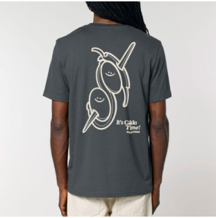 Camiseta Atlas: Gilda (Anthracita Off White)