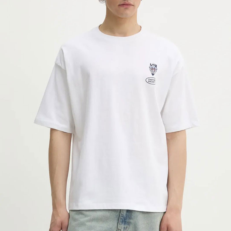Camiseta Kaotiko: Cold Drinks SS Organic Cotton (White)