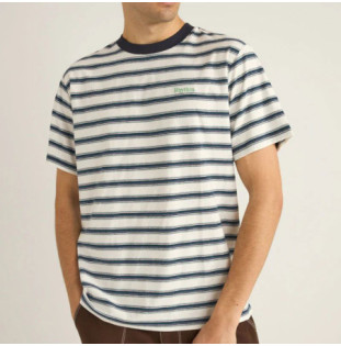 Camiseta Rhythm: Everyday Stripe SS (Vintage White)