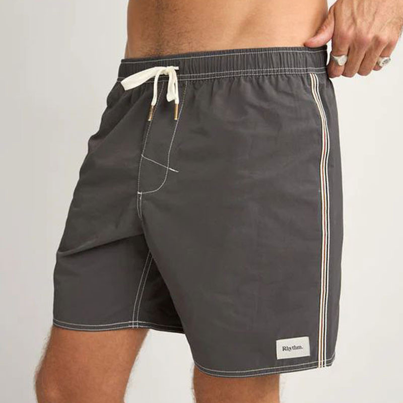 Bañador Rhythm: Patch Beach Short (Black)