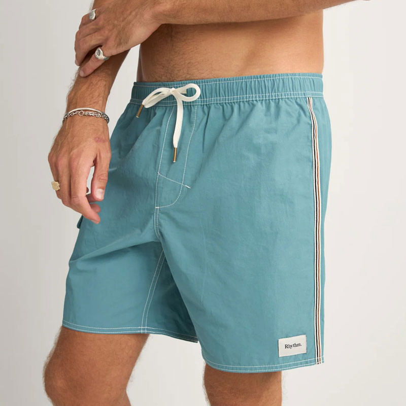 Bañador Rhythm: Patch Beach Short (Blue)