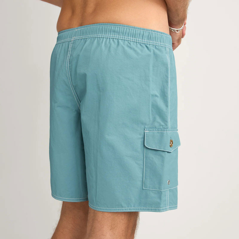 Bañador Rhythm: Patch Beach Short (Blue)