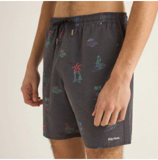 Bañador Rhythm: Vibes Beach Short (Black)