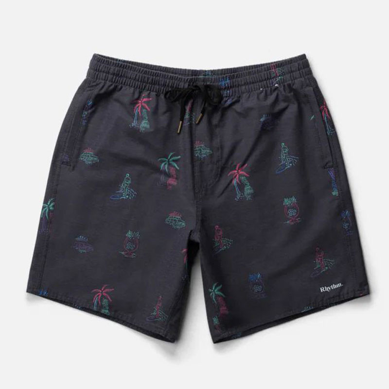 Bañador Rhythm: Vibes Beach Short (Black)