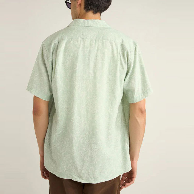 Camisa Rhythm: Ornate SS Shirt (Sage)