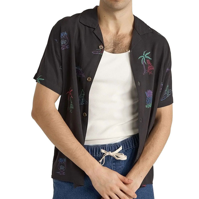 Camisa Rhythm: Vibes SS Shirt (Black)