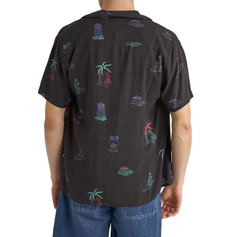 Camisa Rhythm: Vibes SS Shirt (Black)