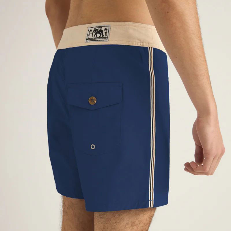 Bañador Rhythm: Heritage Trunk (Pacific Blue)