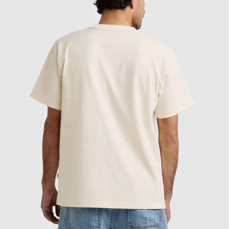 Camiseta Rhythm: Heavy Vintage Pocket Emblem SS (Natural)