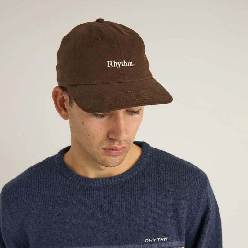 Gorra Rhythm: Essential Brushed Twill Cap (Vint Brown)