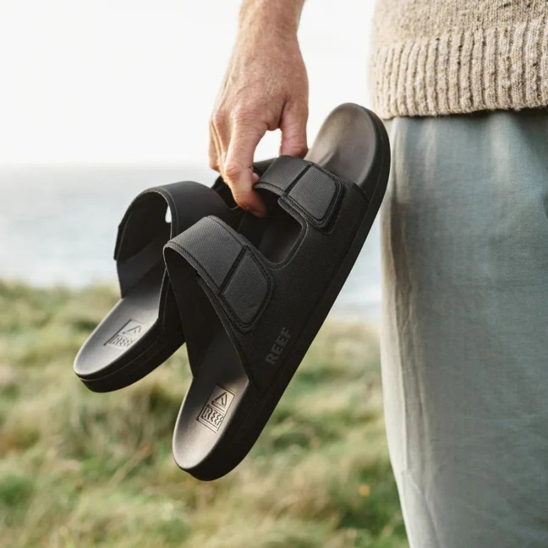 Chanclas Reef: M Cushion Tradewind (Black)