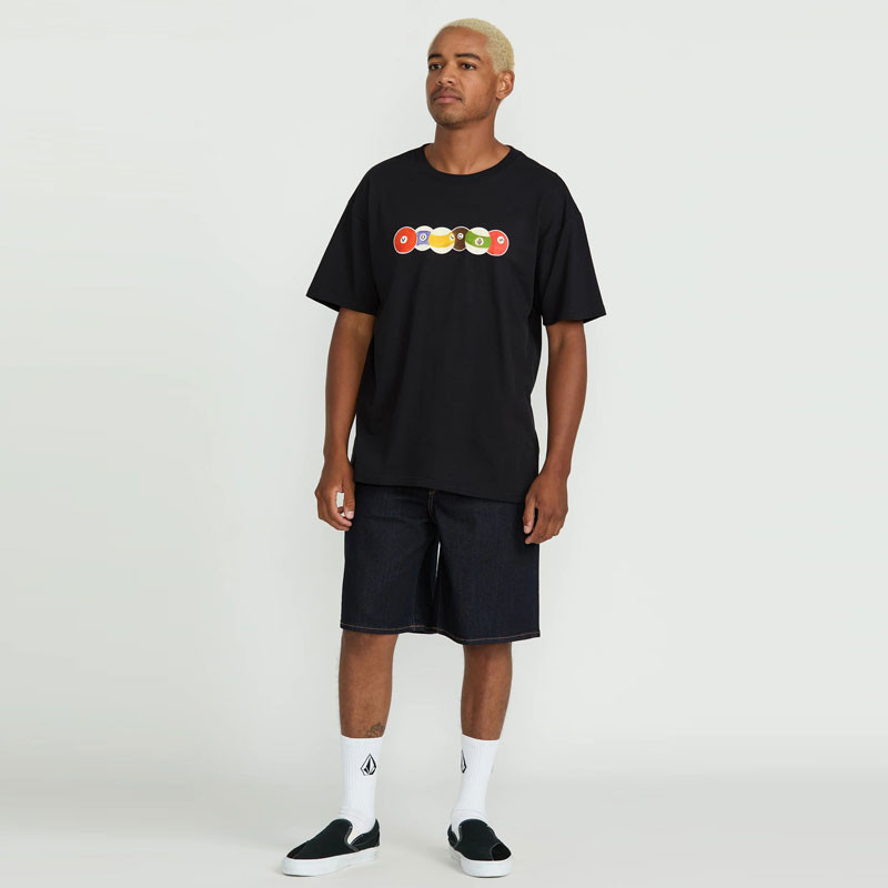 Camiseta Volcom: Fa Seth Conboy Rack Em SSt (Black)