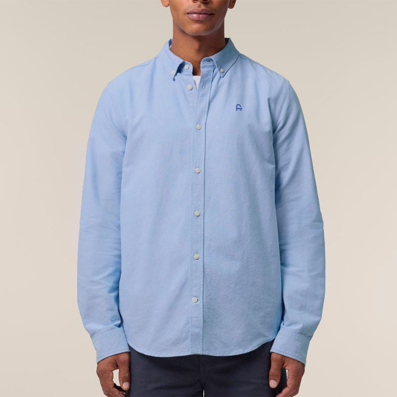 Camisa Atlas: Oxford Shirt (Blue)