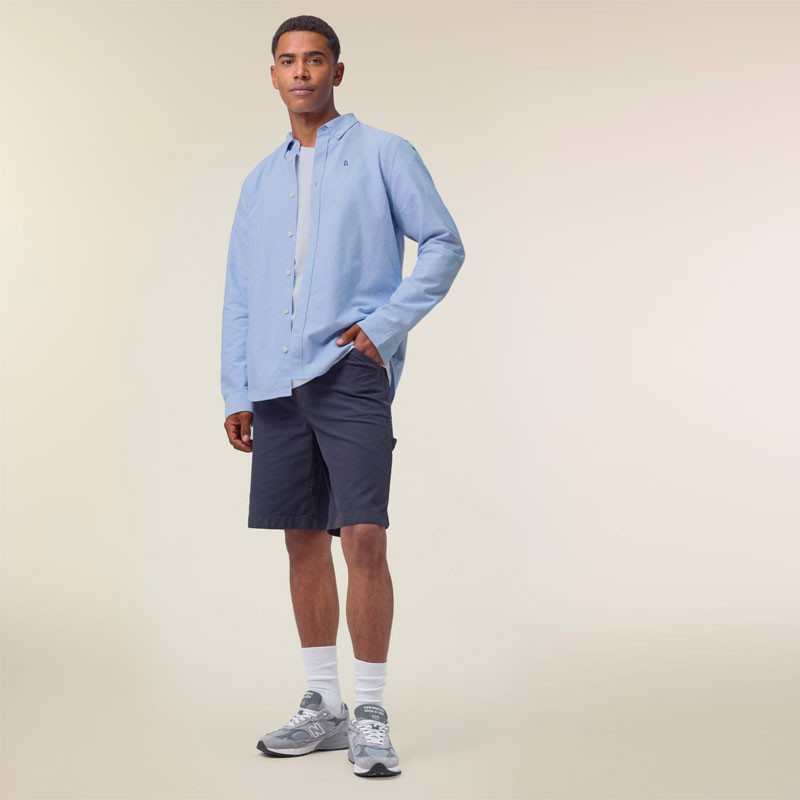 Camisa Atlas: Oxford Shirt (Blue)